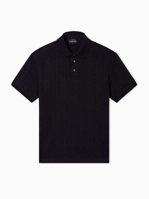 US EXCLUSIVE JACQUARD JERSEY POLO SHIRT
