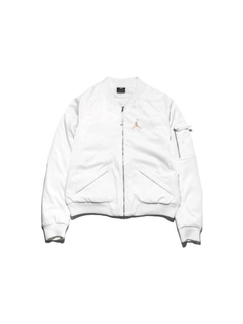 Jordan Women's Air Wings MA-1 Jacket White