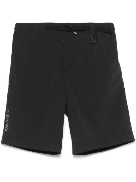 raised-logo shorts
