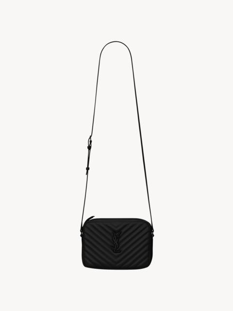 LOU CAMERA BAG IN QUILTED LEATHER