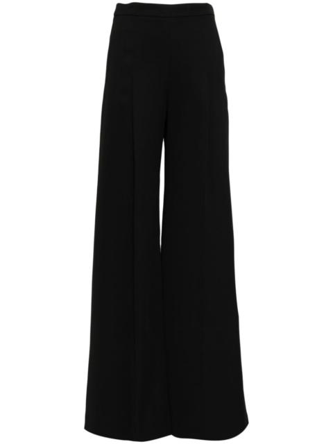 pleated palazzo pants