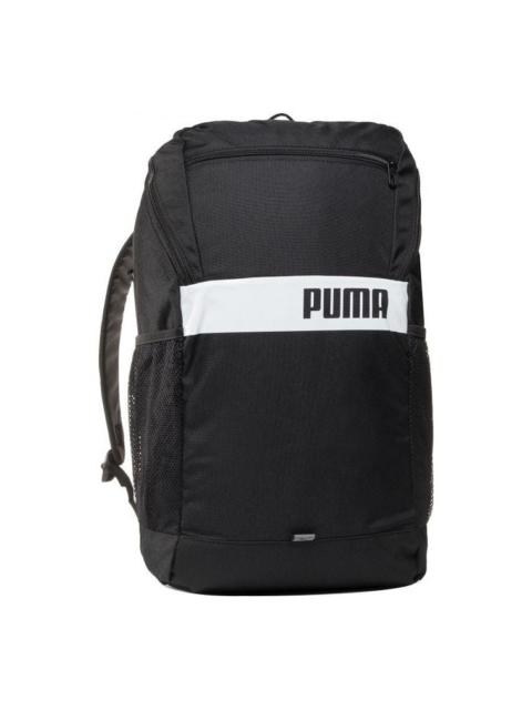 PUMA Plus Backpack 'Black White' 077292-01