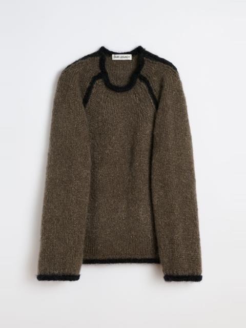 Rider Roundneck Steel Mohair