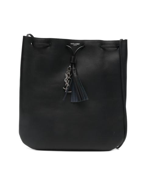 medium Jean Flat tassel-charm shoulder bag