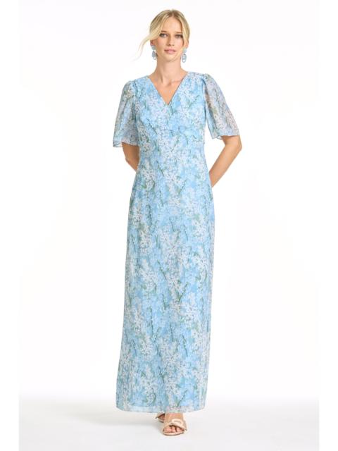 MAE GOWN - SKY SNOW HYACINTH