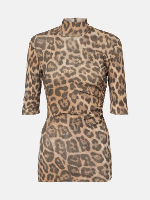 Leopard-print top