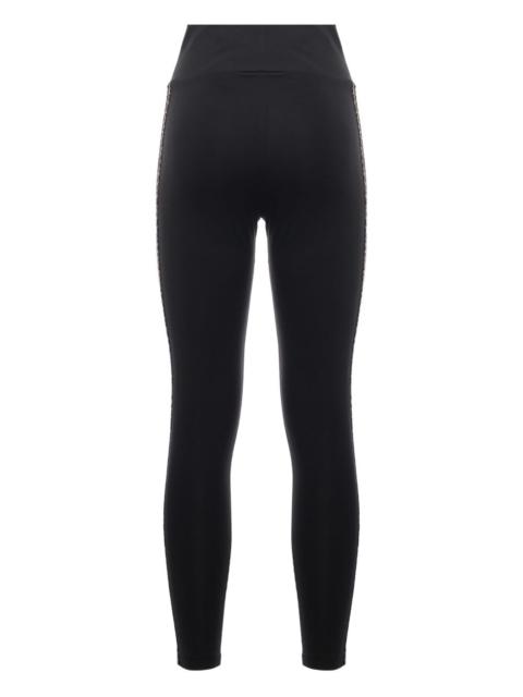 logo-detail elastic-waist leggings