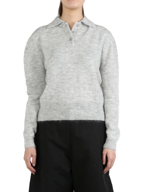 polo-collar jumper