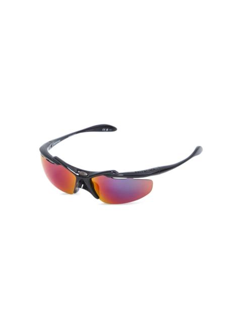 Turbo d-frame iridescent sunglasses