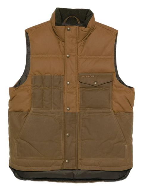 quilted gilet
