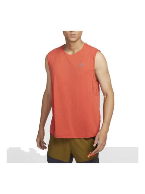 Nike Solar Chase Dri-FIT Sleeveless Running Top 'Orange' FN3310-846