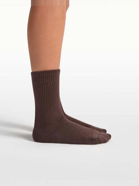 NikeSKIMS Women's Dri-FIT Pilates Grip Crew Socks (1 Pair)