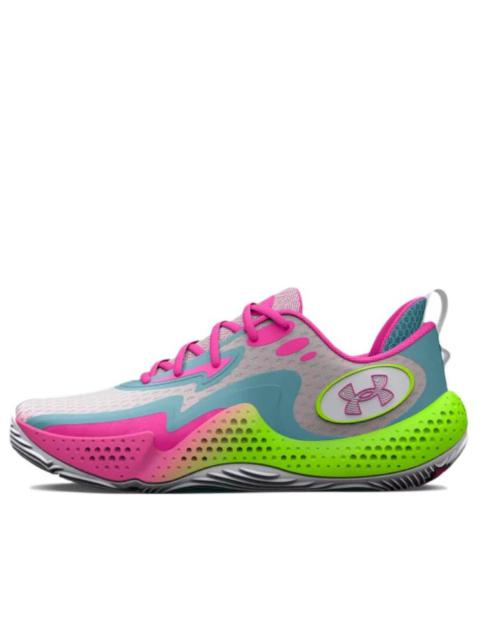 Under Armour Spawn 5 'White Lime Pink' 3026285-100
