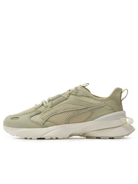 PUMA Pwrframe Op-1 Lth Athleisure Casual Sports Shoe Unisex Green 384032-02