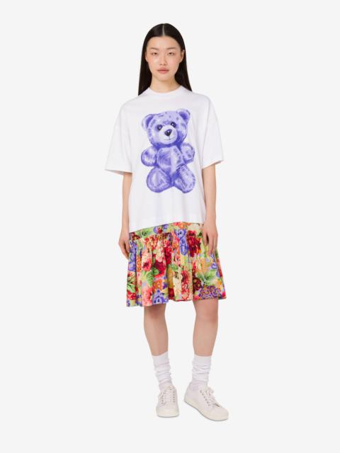 OVERSIZED COTTON DRESS MOSCHINO TEDDY BEAR