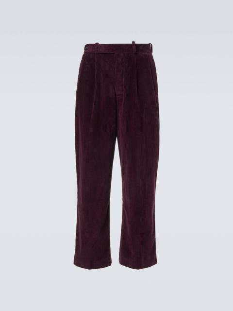 McNab corduroy wide-leg pants
