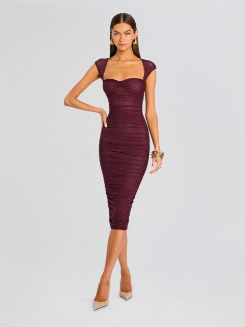 KYLIE MESH MIDI DRESS