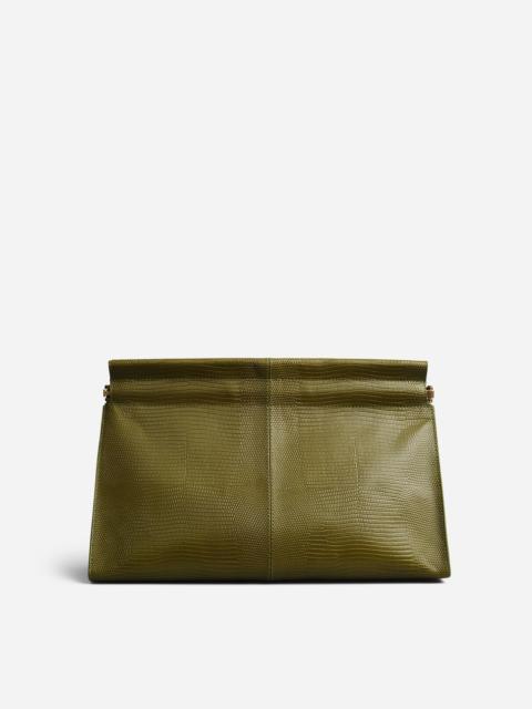 Large Leather Clutch