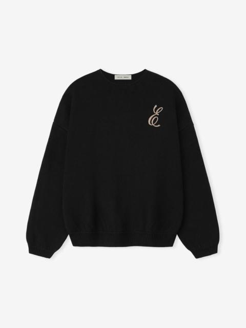 Waffle Crewneck Sweater