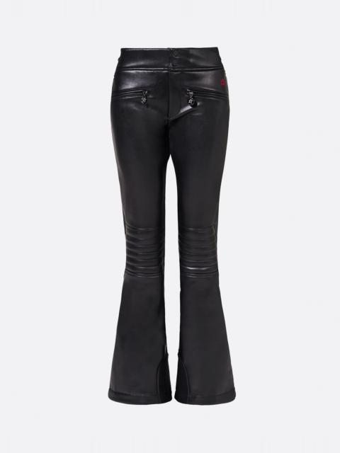 Vegan Leather Mid-Rise Aurora Ski Pant