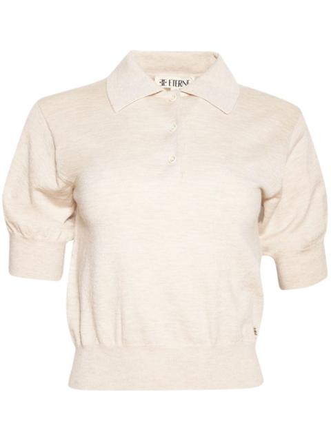 cashmere polo top