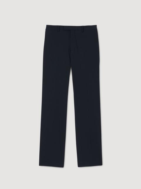 WOOL SUIT TROUSERS