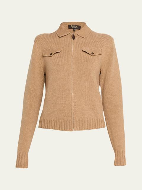 Parksville Cashmere Bomber Jacket