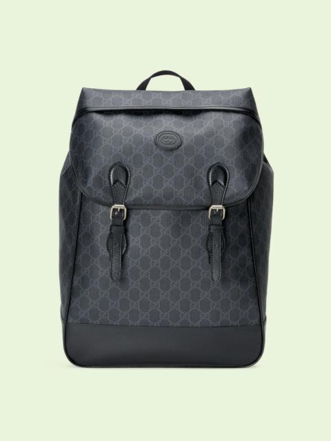 Medium backpack with Interlocking G