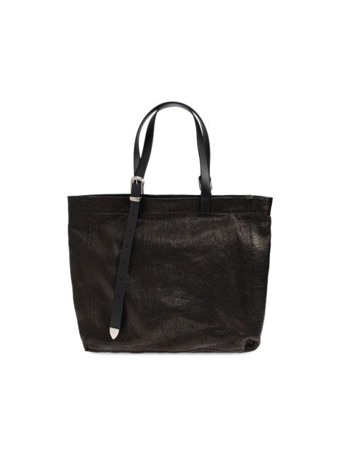 Haven leather tote bag