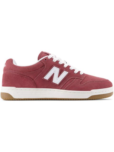 New Balance 480 Redwood White