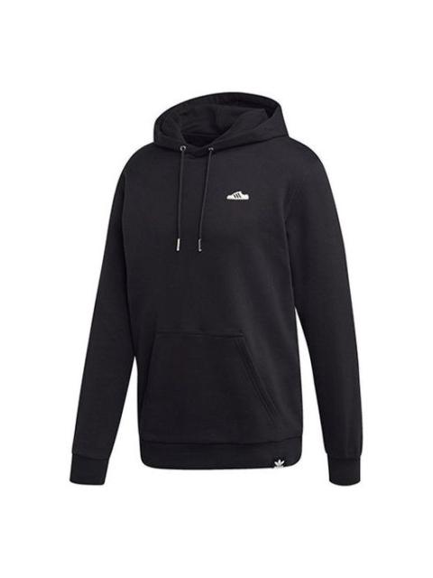 adidas originals MINI EMB HOODY hooded Long Sleeves Black FK9979