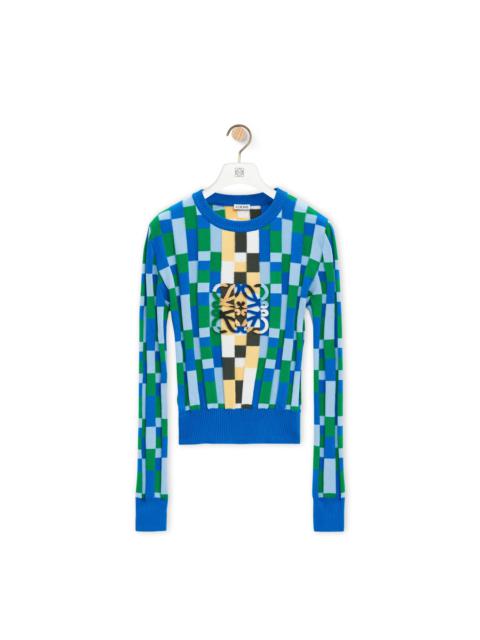 Anagram sweater in cotton