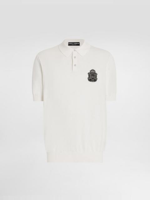 Cotton polo shirt