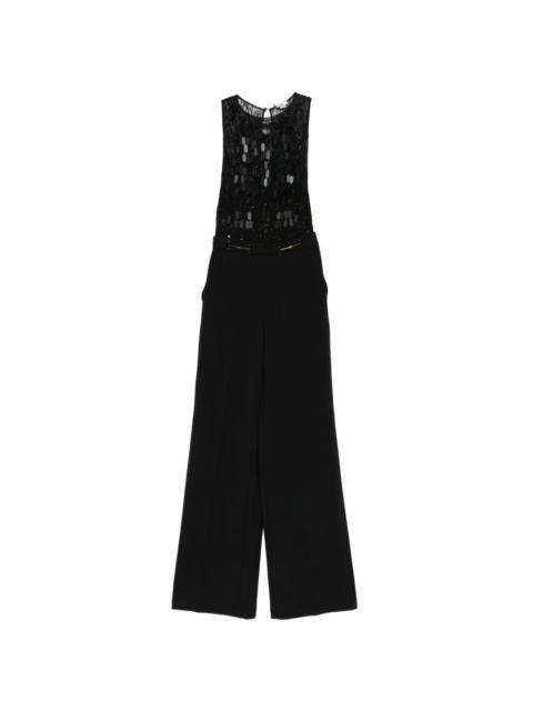 sequin-embelished jumpsuit
