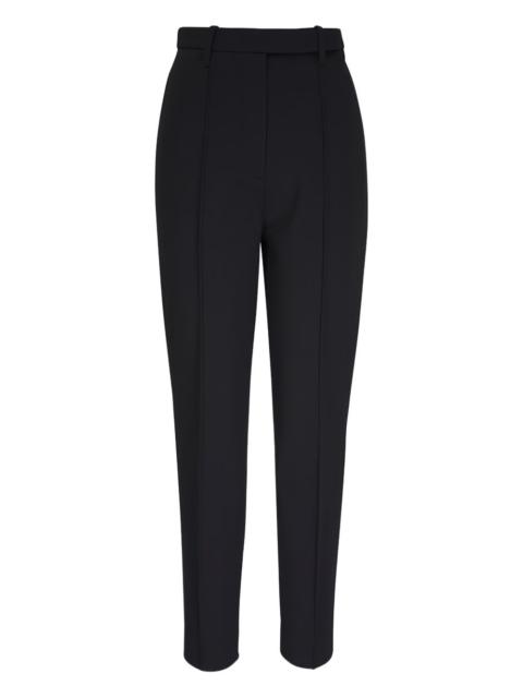 pleated-front trousers