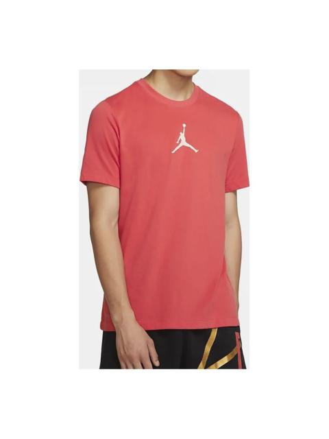 Men's Air Jordan Jumpman Dfct Ss Crew Round Neck Short Sleeve Small Red T-Shirt CW5191-631