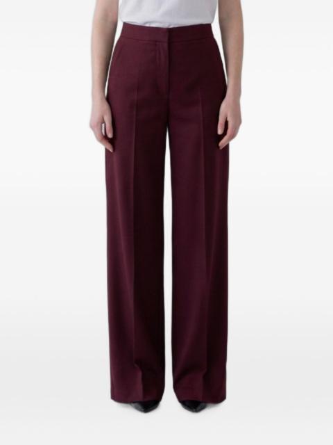 pressed-crease pants
