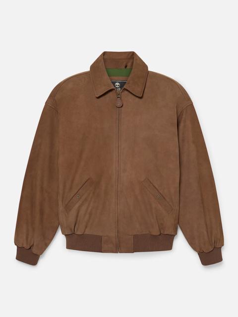 Leather Bomber Jacket