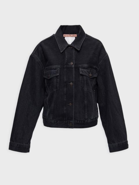 Jacket Relaxed Fit Denim  Black
