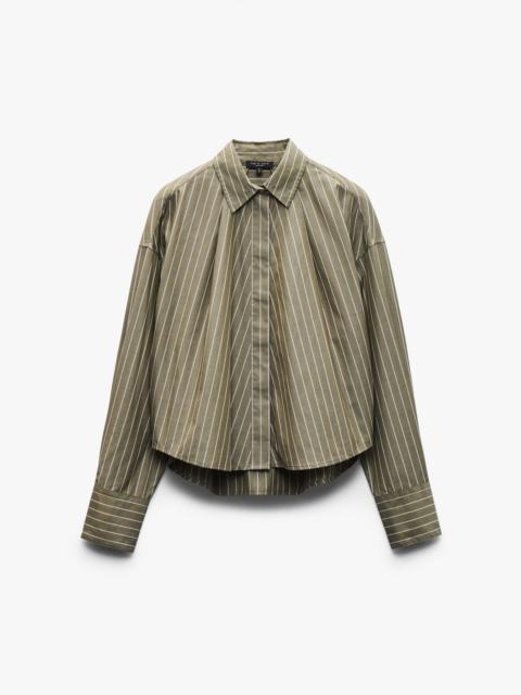 Martha Striped Poplin Shirt