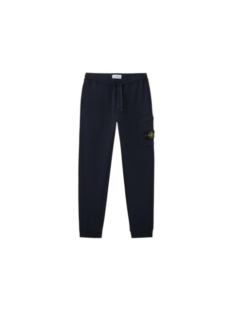 Stone Island Fleece Sweatpants Navy Blue