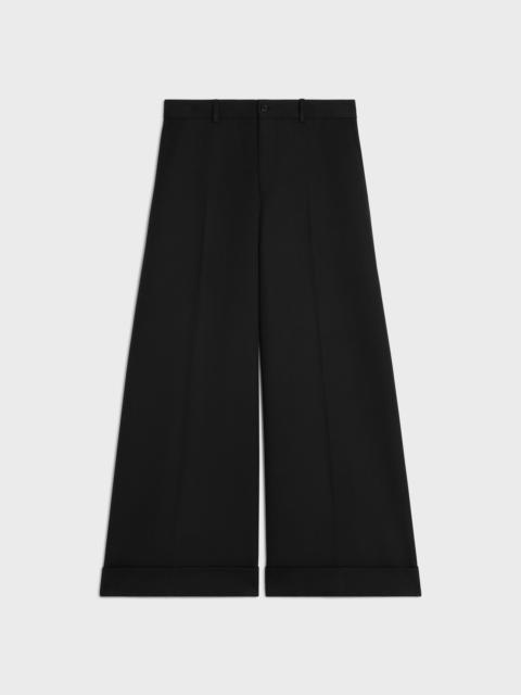 dock trousers IN wool and mohair gabardine