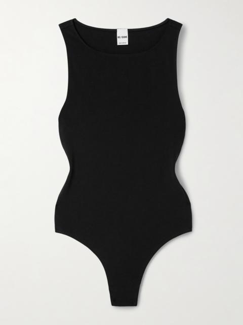 Cotton-blend Jersey Bodysuit