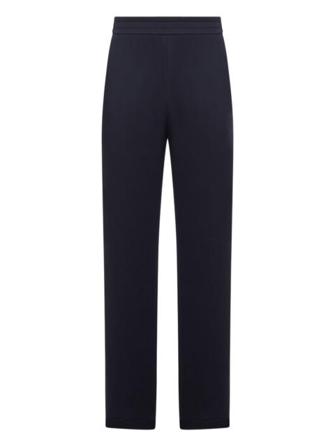 elastic-waistband trousers