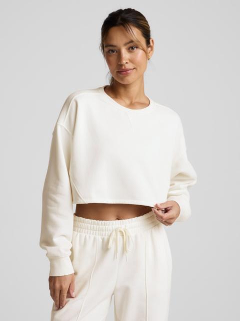 LuxeFleece Cropped Sweatshirt