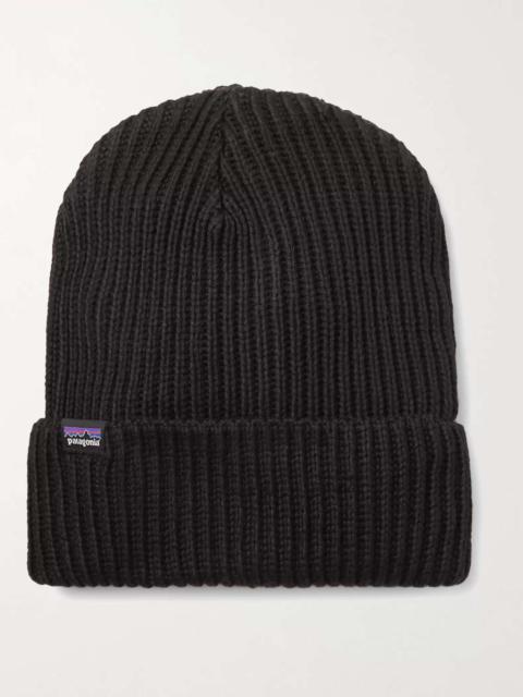 Fisherman Logo-Appliquéd Ribbed-Knit Beanie
