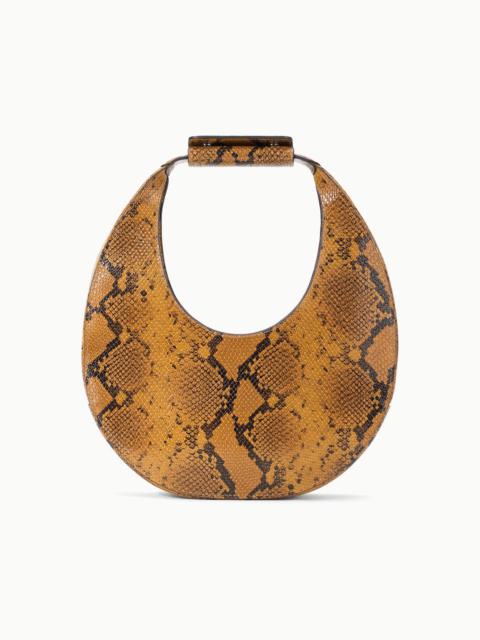 STAUD MOON TOTE BAG SNAKE