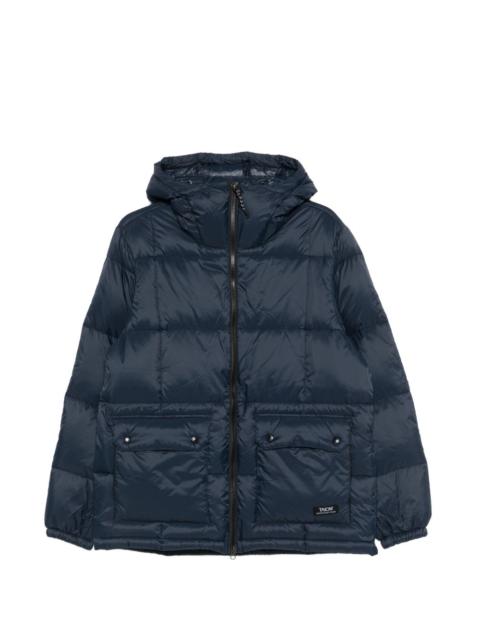 hooded puffer jacket