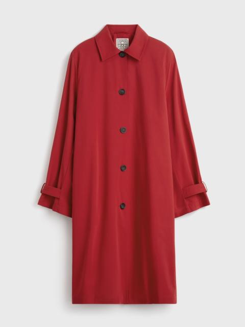 Light spring trench poppy