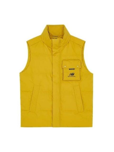 New Balance Windproof Puffer Vest 'Yellow' AMV14310-MSU